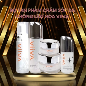 Bộ sản phẩm chăm sóc da mặt chống lão hoá VIIVA