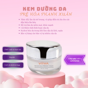 Kem dưỡng trắng da huỷ nám tái tạo tối ưu Viiva Mỹ